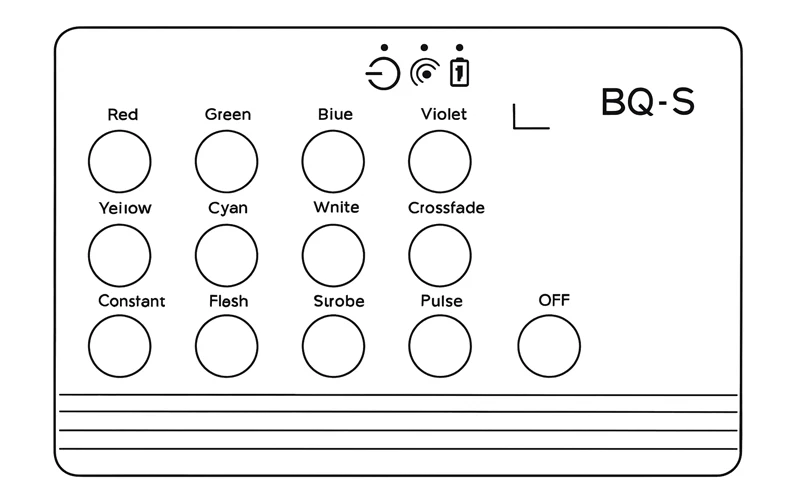 LED-Armband Hand-Controller BQ-S