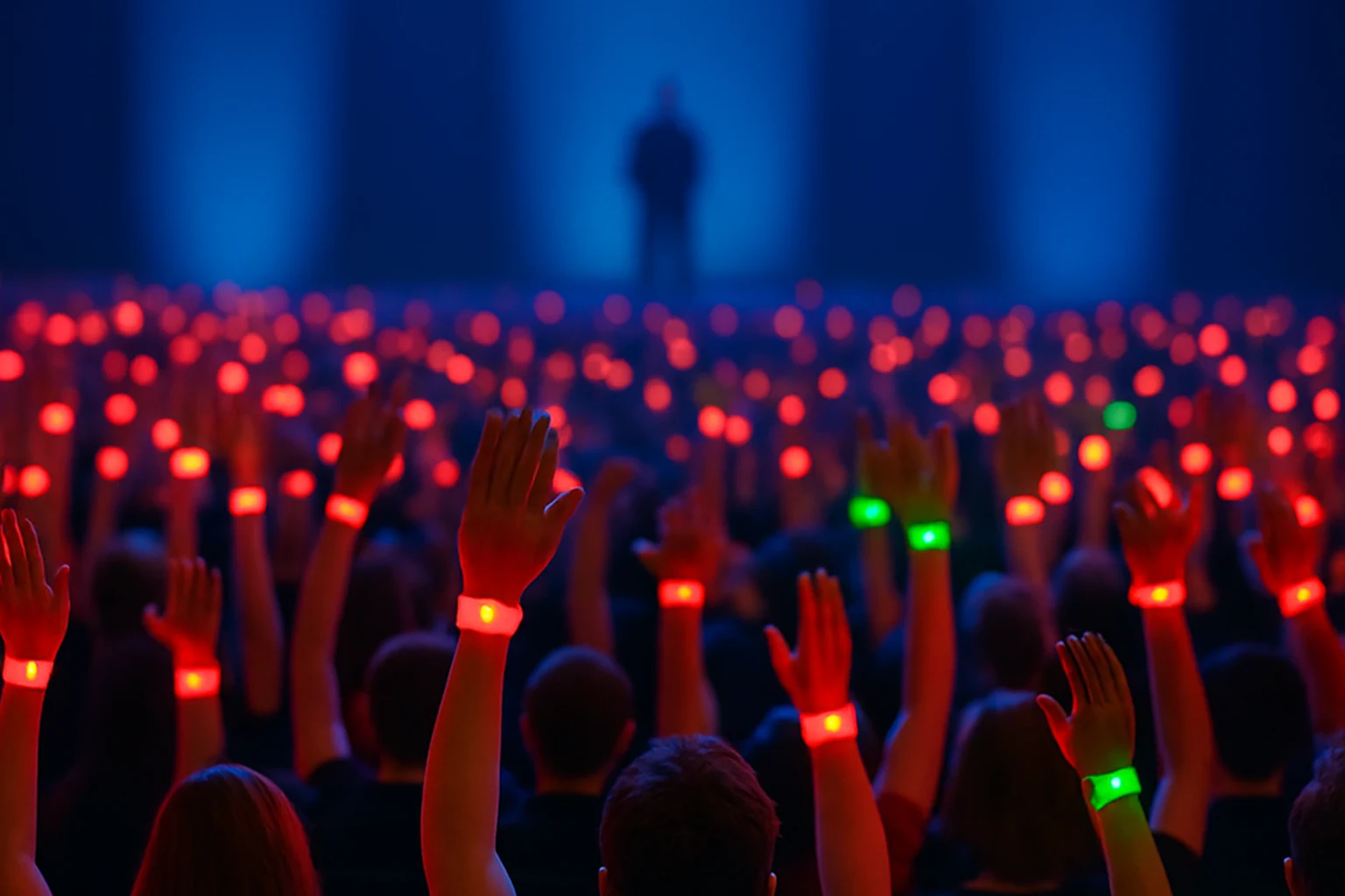 LED-Armbänder im Abstimmungsmodus: Schnelle Entscheidungen, maximale Transparenz