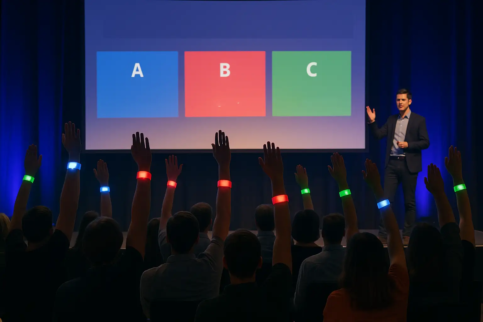 Farben bekennen – das Publikumsquiz mit WIRKUNG.wristlink