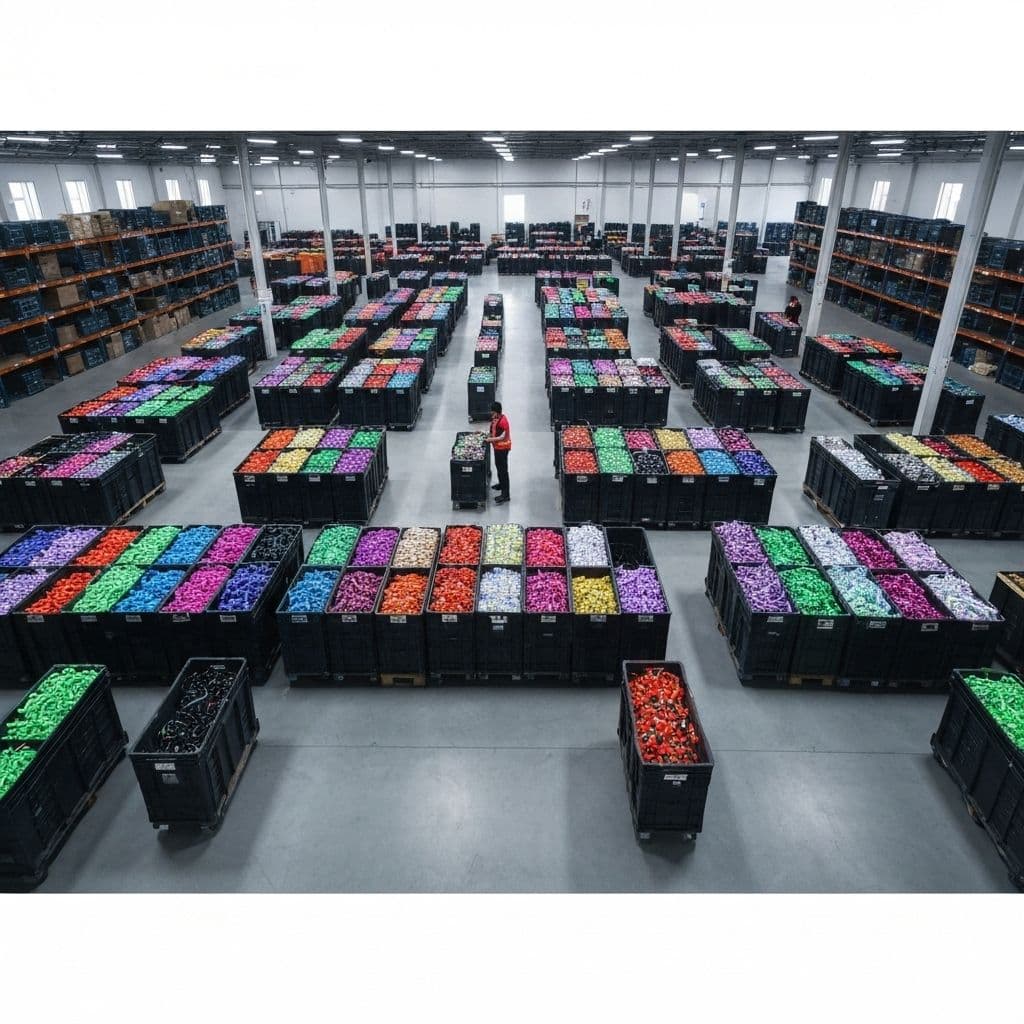 Sortierung und Zählung im Lager