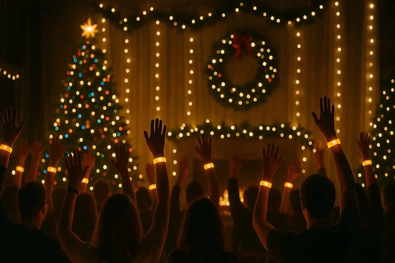 Weihnachtsfeier mit Herz – Licht verbindet Menschen